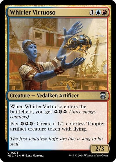 Whirler Virtuoso Commander: Modern Horizons 3 Magic card
