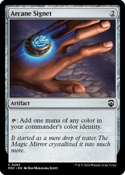 Arcane Signet Ripple Foil Commander: Modern Horizons 3 Magic card