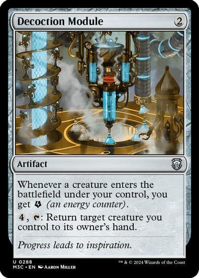 Decoction Module Ripple Foil Commander: Modern Horizons 3 Magic card