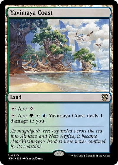 Yavimaya Coast Commander: Modern Horizons 3 Magic card