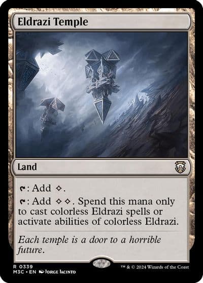 Eldrazi Temple Commander: Modern Horizons 3 Magic card