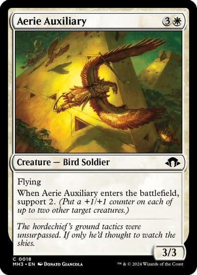 Aerie Auxiliary Modern Horizons 3 Magic card