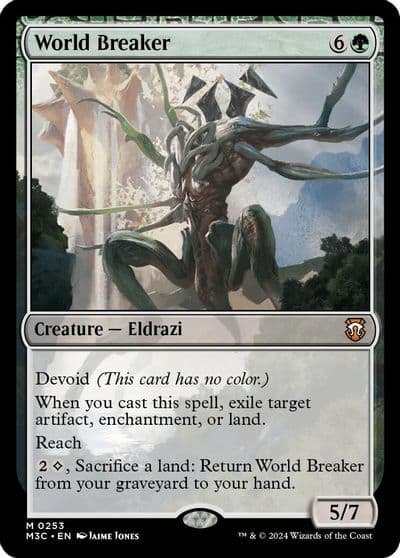 World Breaker Commander: Modern Horizons 3 Magic card