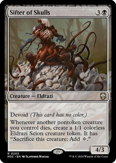 Sifter of Skulls Commander: Modern Horizons 3 Magic card