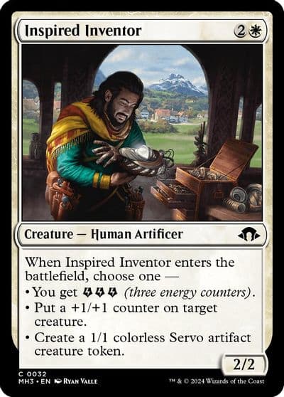 Inspired Inventor Modern Horizons 3 Magic card