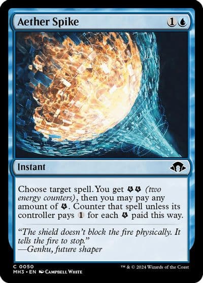 Aether Spike Modern Horizons 3 Magic card