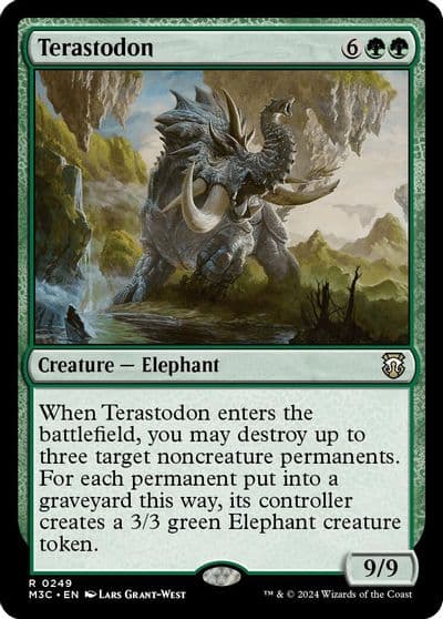 Terastodon Commander: Modern Horizons 3 Magic card
