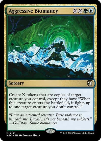 Aggressive Biomancy Commander: Modern Horizons 3 Magic card