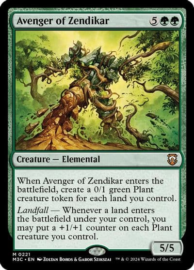 Avenger of Zendikar Commander: Modern Horizons 3 Magic card