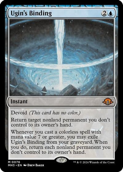 Ugins Binding Modern Horizons 3 Magic card