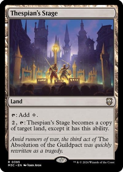 Thespians Stage Commander: Modern Horizons 3 Magic card
