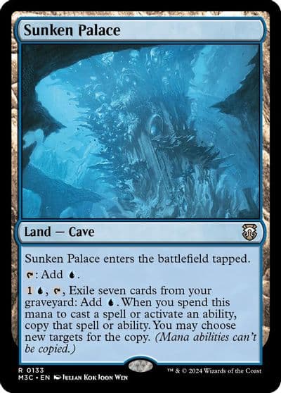 Sunken Palace Commander: Modern Horizons 3 Magic card
