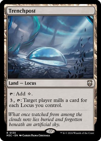 Trenchpost Commander: Modern Horizons 3 Magic card
