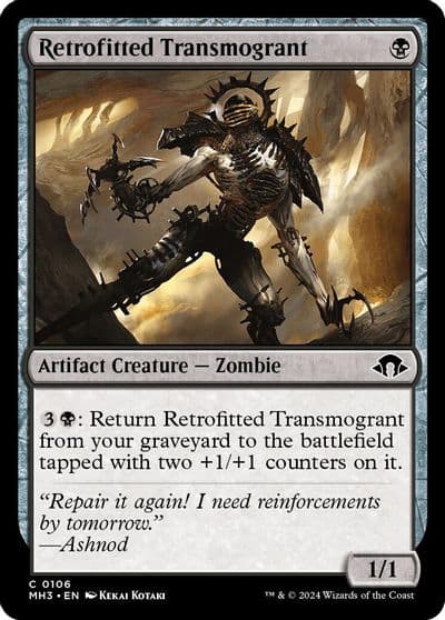 Retrofitted Transmogrant Modern Horizons 3 Magic card