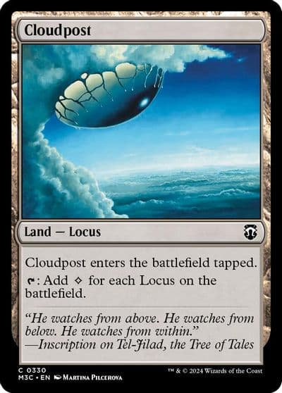 Cloudpost Commander: Modern Horizons 3 Magic card