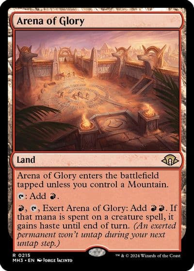 Arena of Glory Modern Horizons 3 Magic card
