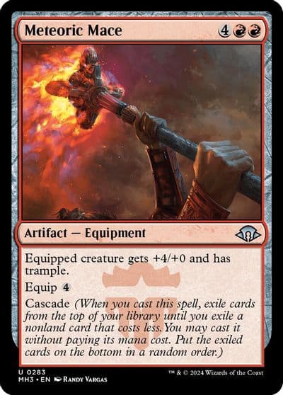 Meteoric Mace Modern Horizons 3 Magic card