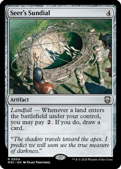Seers Sundial Commander: Modern Horizons 3 Magic card