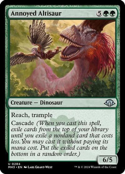 Annoyed Altisaur Modern Horizons 3 Magic card