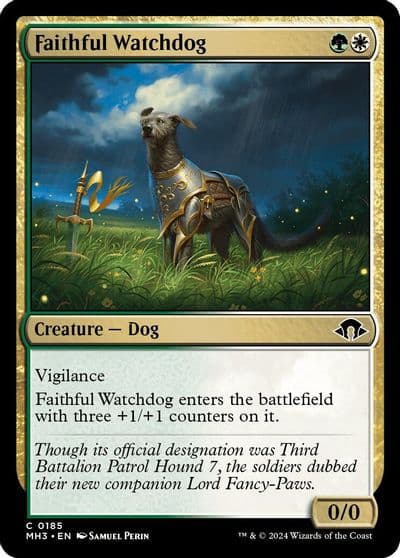 Faithful Watchdog Modern Horizons 3 Magic card