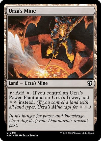 Urzas Mine Ripple Foil Commander: Modern Horizons 3 Magic card
