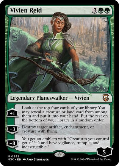 Vivien Reid Ripple Foil Commander: Modern Horizons 3 Magic card