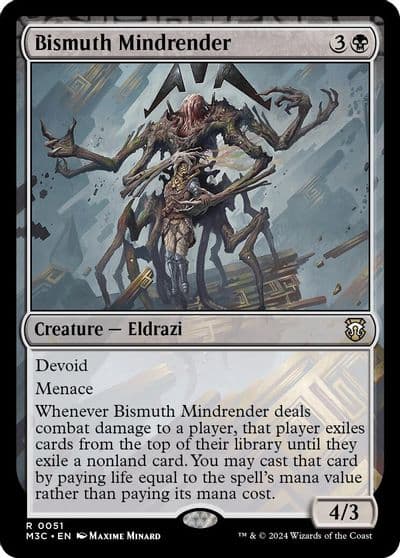 Bismuth Mindrender Commander: Modern Horizons 3 Magic card