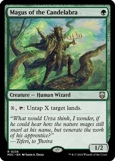 Magus of the Candelabra Ripple Foil Commander: Modern Horizons 3 Magic card