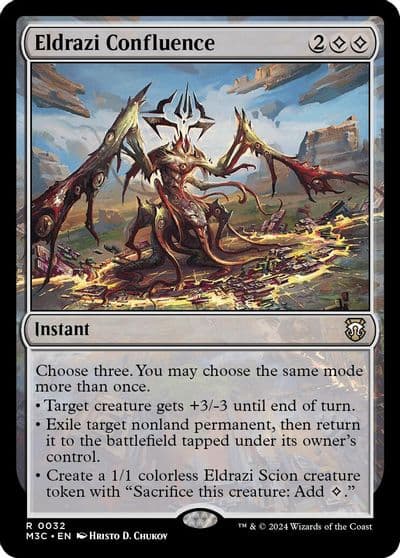 Eldrazi Confluence Ripple Foil Commander: Modern Horizons 3 Magic card