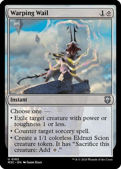 Warping Wail Ripple Foil Commander: Modern Horizons 3 Magic card
