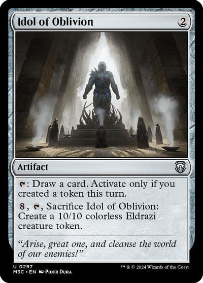 Idol of Oblivion Ripple Foil Commander: Modern Horizons 3 Magic card