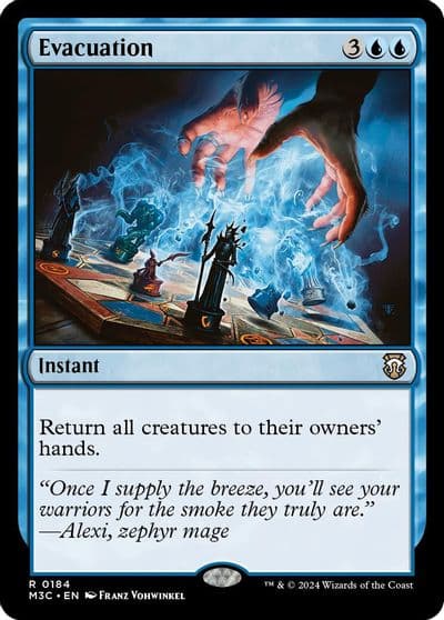 Evacuation Ripple Foil Commander: Modern Horizons 3 Magic card