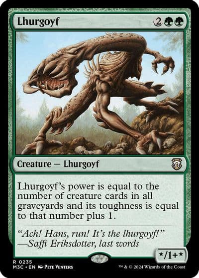 Lhurgoyf Commander: Modern Horizons 3 Magic card