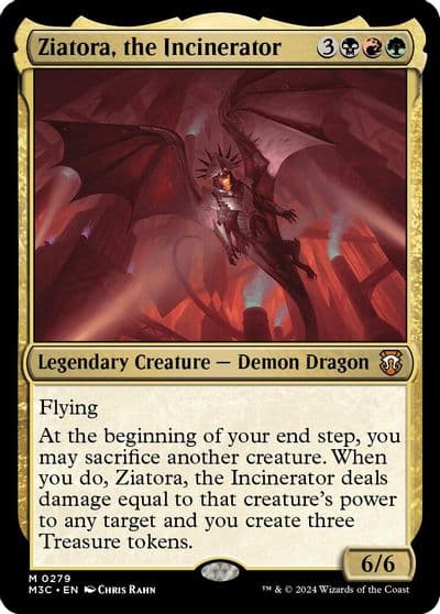 Ziatora the Incinerator Commander: Modern Horizons 3 Magic card