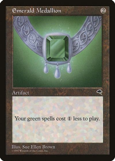 Emerald Medallion Tempest Magic card