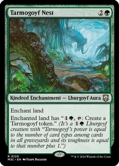 Tarmogoyf Nest Commander: Modern Horizons 3 Magic card