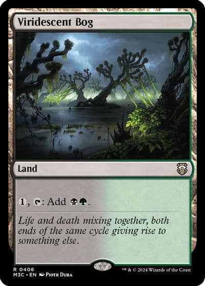 Viridescent Bog Ripple Foil Commander: Modern Horizons 3 Magic card