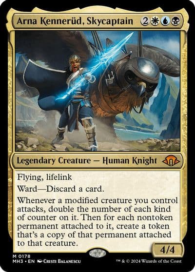 Arna Kennerud Skycaptain Modern Horizons 3 Magic card