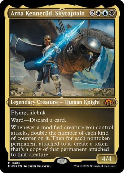 Arna Kennerud Skycaptain Foil Etched Modern Horizons 3 Magic card
