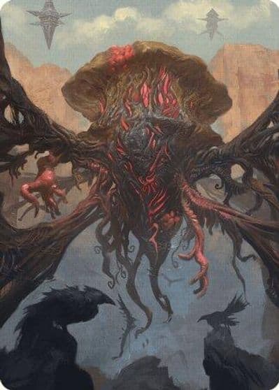 Inversion Behemoth Art Card Art Series: Modern Horizons 3 Magic card