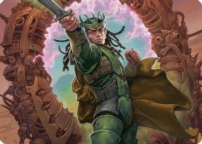 Eladamri Korvecdal Art Card Art Series: Modern Horizons 3 Magic card