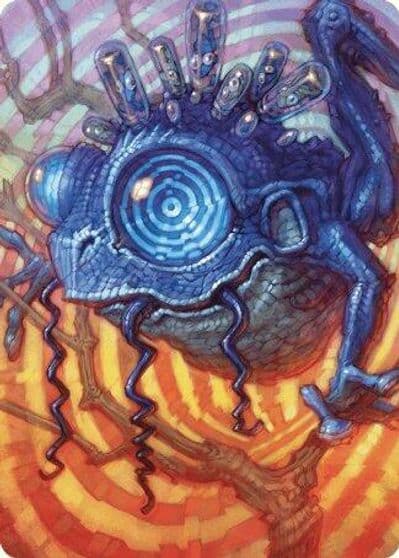 Psychic Frog Art Card Art Series: Modern Horizons 3 Magic card