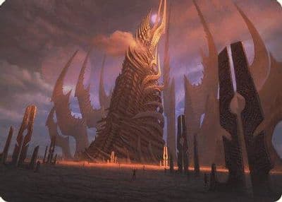 Phyrexian Tower Art Card Art Series: Modern Horizons 3 Magic card
