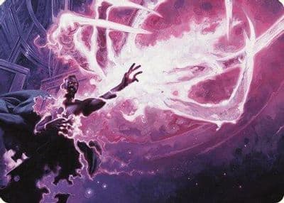 Flare of Malice Art Card Art Series: Modern Horizons 3 Magic card