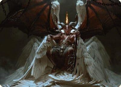 Shilgengar Sire of Famine Art Card Art Series: Modern Horizons 3 Magic card