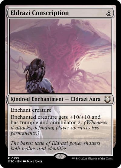Eldrazi Conscription Ripple Foil Commander: Modern Horizons 3 Magic card