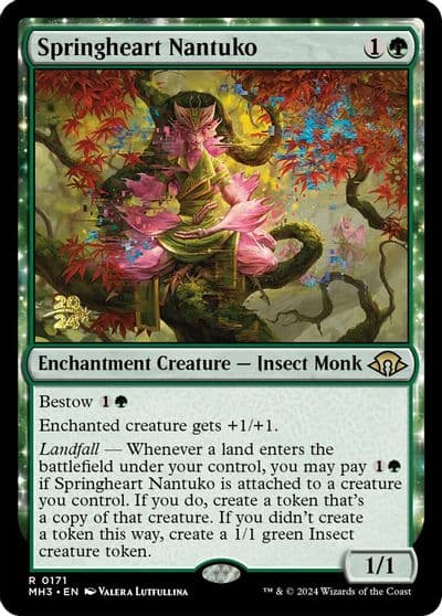 Springheart Nantuko Prerelease Cards Magic card