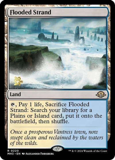 Flooded Strand Prerelease Cards Magic card