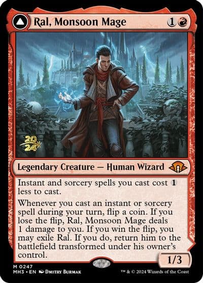 Ral Monsoon Mage Prerelease Cards Magic card