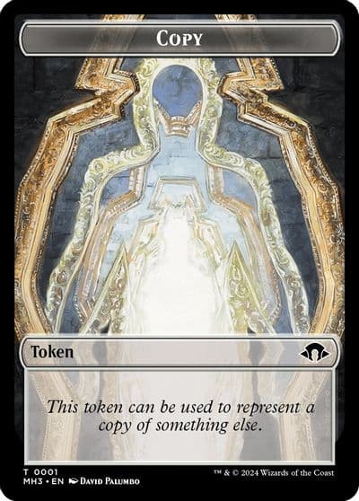 Copy Treasure Double Sided Token Modern Horizons 3 Magic card